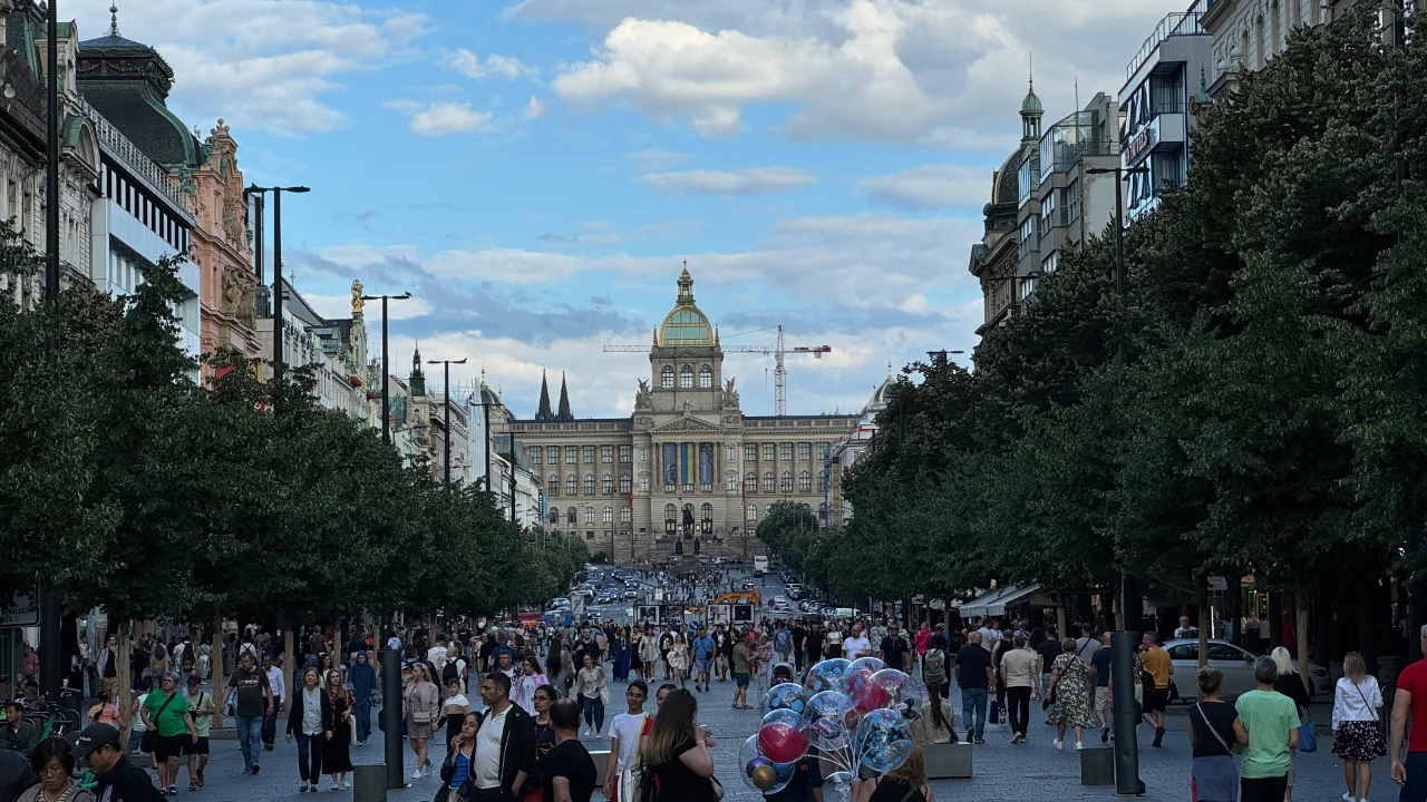 Prague: Wenceslas Square