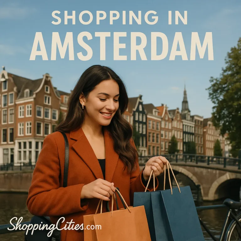 Shopping in Amsterdam
