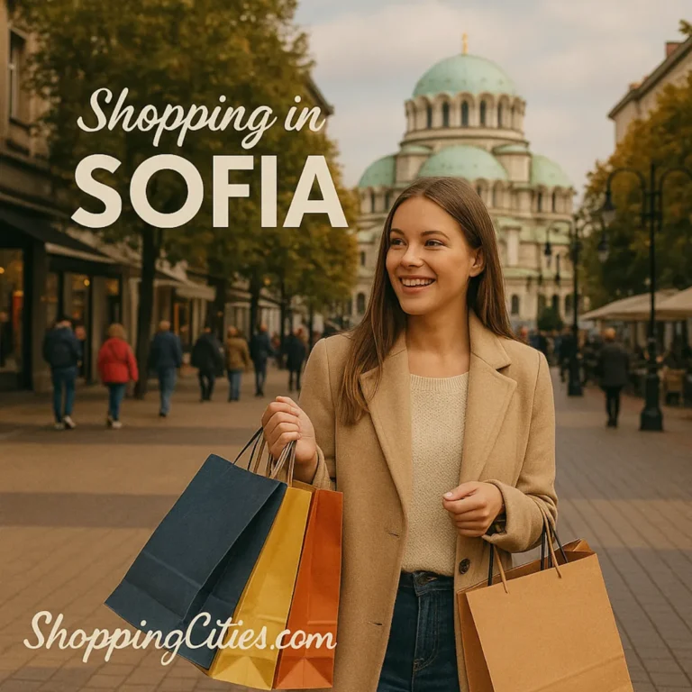 Shopping in Sofia